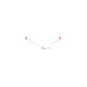 beryllium-fluoride-2d-structure Beryllium Fluoride
